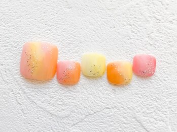 リーチェ ビューティアンドネイルサロン 大名店(Beauty&Nail Salon)/summer foot☆