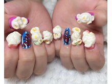 ネイルアンドアイラッシュスタジオ シュシュ(chouchou)/手作りポップコーン