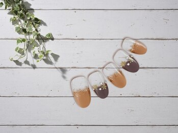 ファストネイル 関内店(FAST NAIL)/ガラスフレンチ　仕事【11401】