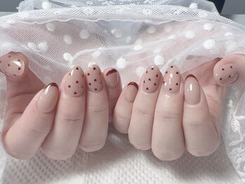 ルネネイル(Lune nail)/バレンタインネイル