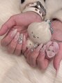 エンヴィネイルズ 豊橋店(envy nails)&nbsp;推しのイニシャル入りネイル♪
