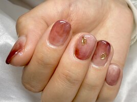 秋におすすめいちじくネイル