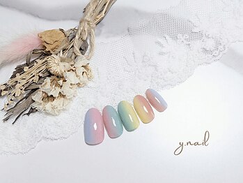 ワイネイル(Y.nail)/縦グラデーションデザイン