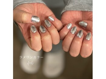 ラメワンカラー