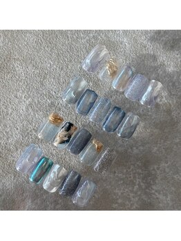 ケーネイルアトリエK 泉中央店(nail atelier)/enoi季節限定design