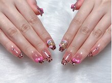 ネイリア(Nailia)/ヒョウ柄ネイル　¥9980