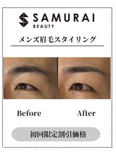 サムライビューティー 渋谷東店(SamuraiBeauty)/メンズ眉毛サロン｜メンズ眉毛