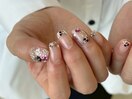 お花ネイル