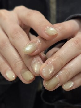 ウーフィー(WOOFY)の写真/今っぽいニュアンスを定額で楽しめるのが嬉しい◎カラーリングと美フォルムにこだわった上品な指先へ♪