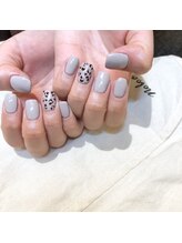 アース コアフュールボーテ 松本庄内店(EARTH coiffure beaute)/アニマルネイル　6800円