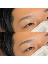 ビューステージ アイブロウサロン 博多/メンズ★ストレート眉