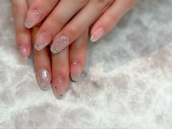 ダリア 西大寺本店(DAHLIA)/キラキラネイル♪