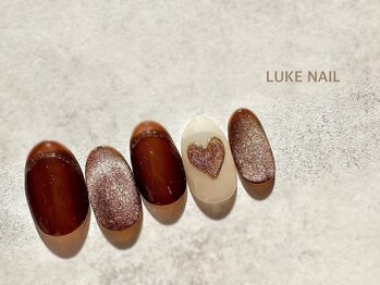 ルークネイル 恵比寿店(LUKE NAIL)/ハートマグネット　春夏秋冬