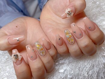 レアネイル 新宿(le'a nail)/リボンネイル