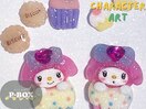 ☆キャラ 模写 3D 推しネイル☆