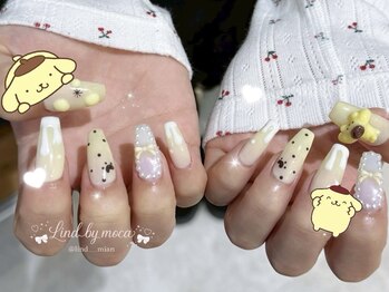 リンドネイル バイ モカ アンド ララ(Lind nail by moca and LaLa)/【mian】キャラクターネイル