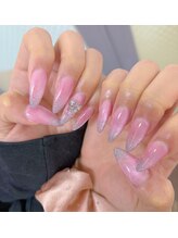 リラネイルサロン/チップ長さだし+やり放題