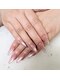 ブランネイル(BLANC.nail)の写真/憧れのロングネイルへ♪長さだしができるサロンで深爪解消を目指し指先から輝く！