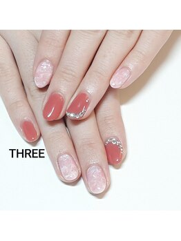 ネイルアンドまつげエクステ専門サロン スリー(THREE)/初回￥7776