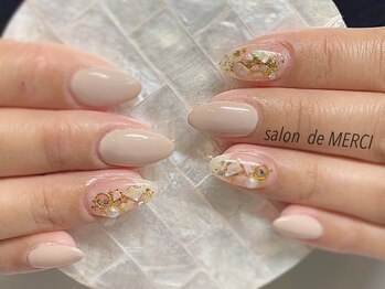 サロン ド メルシー(Salon de MERCI)/シェル×ワンカラー☆