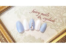 フェアリー ネイルズアンドアイラッシュ(fairy)/ワンカラー×ビジュー