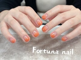 くすみオレンジグラデーション