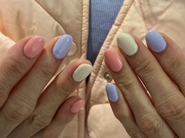 春色パステルカラー　担当:野呂