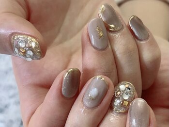 ハスミヤ(蓮宮 Hasumiya)/オーロラネイル★オフ無料¥8300