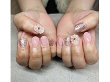ハズグラスネイル(Haze Grass nail)/ハートネイル