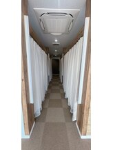 エルア 岡山表町大雲寺店(elua)/施術室廊下