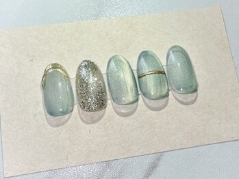 ビューティフルミー(Beautiful Me)/マグネットネイル、ミラーアート