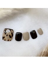 アンドヴァ 名古屋栄二丁目店(Andova)/foot＊親指デザインネイル