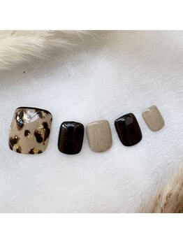 foot＊親指デザインネイル