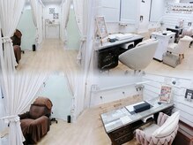 プルトワ(pourtoi)の雰囲気（個室アイブースと3席ネイルでゆったりとお過ごしいただけます♪）