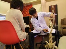 大阪梅田ピュアプロポーション 整体 カイロプラクティック院/カウンセリング風景