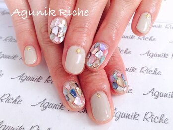 アグニークリッシェ(Agunik Riche)/【シェルストーンネイル】