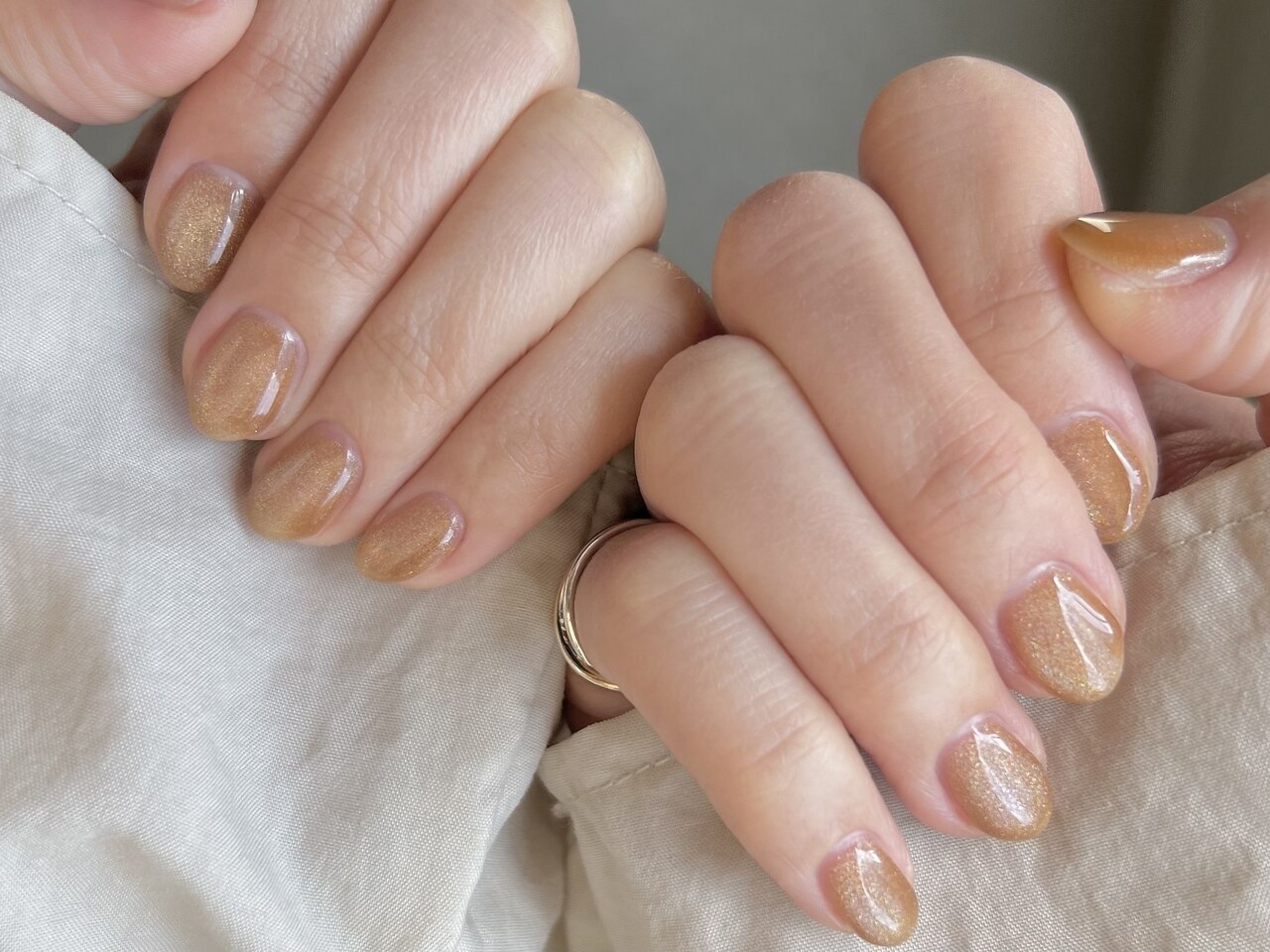 2026年冬トレンド】オレンジブラウンのネイルデザイン集｜人気順｜3