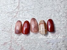 モモネイル 蒲田店(MOMOネイル)/秋ネイル★チェックネイル