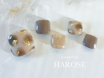 ラグジュアリーネイル ハローズ(HAROSE)/フットジェルアートコース