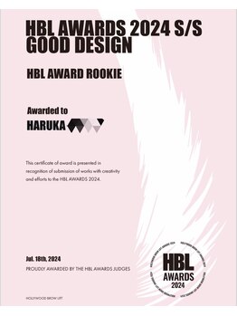 ナルム(naluM)/HBL AWARDS 2024 S/S 受賞☆★