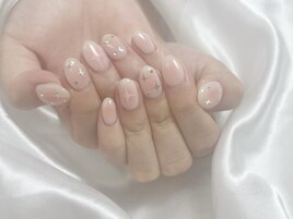 チーク&ワンホンネイル