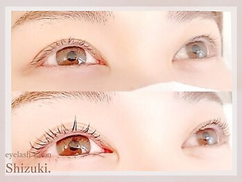 アイラッシュサロン シズキ(Shizuki.)/24時間上向きパリジェンヌ