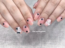 ベージュネイル