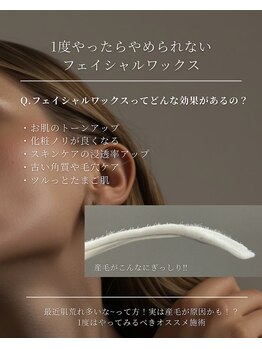 シルビー(CILBE)/ツル肌フェイシャルワックス