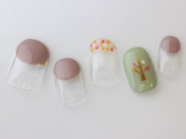 木ノ実ネイル。。。