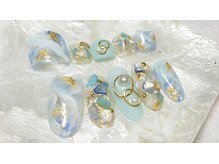 ネイルサロン 爪/ハンド&フットお揃いネイル☆