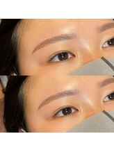 ビューステージ アイブロウサロン 博多/ナチュラルアーチ眉◎