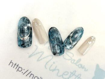 ネイルサロン ミネット(Nail Salon Minette)/ツイードネイル