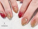ニュアンスネイル/秋ネイル