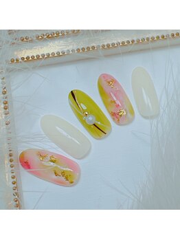 はんなり和柄ネイル